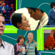 Clockwise from bottom left: Rhea Seehorn in Better Call Saul (Photo: Greg Lewis/AMC/Sony Pictures Television), Desus & Mero (Photo: Greg Endries/SHOWTIME), Lee Minho and Minha Kim in Pachinko (Photo: Apple TV+), Adam Scott in Severance (Photo: Apple TV+), Lena Waithe and Pamela Adlon in Better Things (Photo: Suzanne Tenner/FX), and Maya Erskine and Anna Konkle in PEN15 (Photo: Hulu)